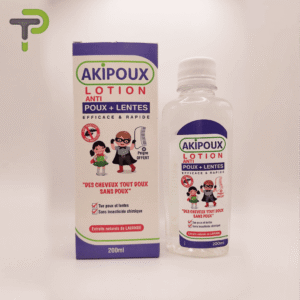 AKIPOUX : Lotion Anti-Poux et Anti-Lentes - L'Allié Douceur pour des Cheveux Sans Parasites 200ml