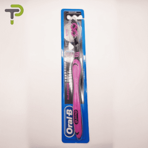 La Brosse à Dents Oral-B Allrounder Black Medium : Un Nettoyage Complet et Rafraîchissant